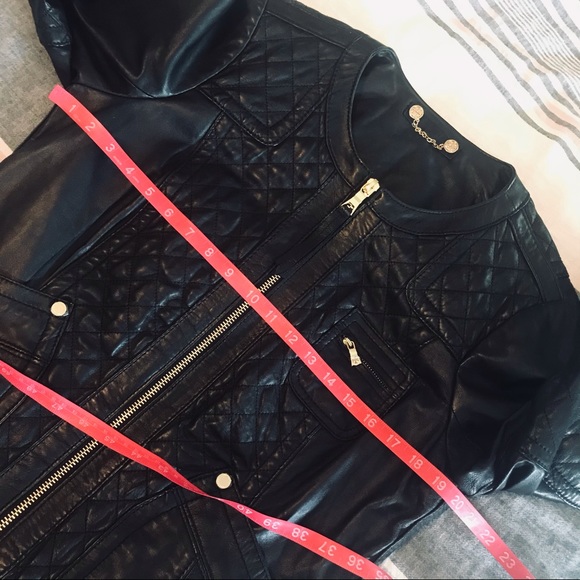 🔶TORY BURCH | XL | Soft Leather Moto - Picture 13 of 16